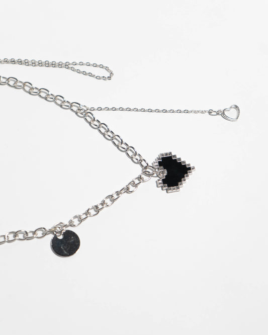 Pixel Heart Necklace – Pendant