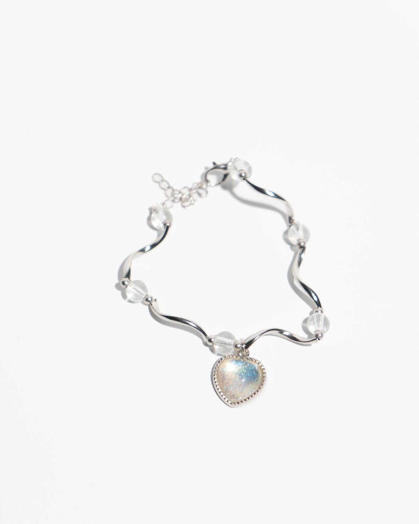 Silver Heart Bracelet – Women