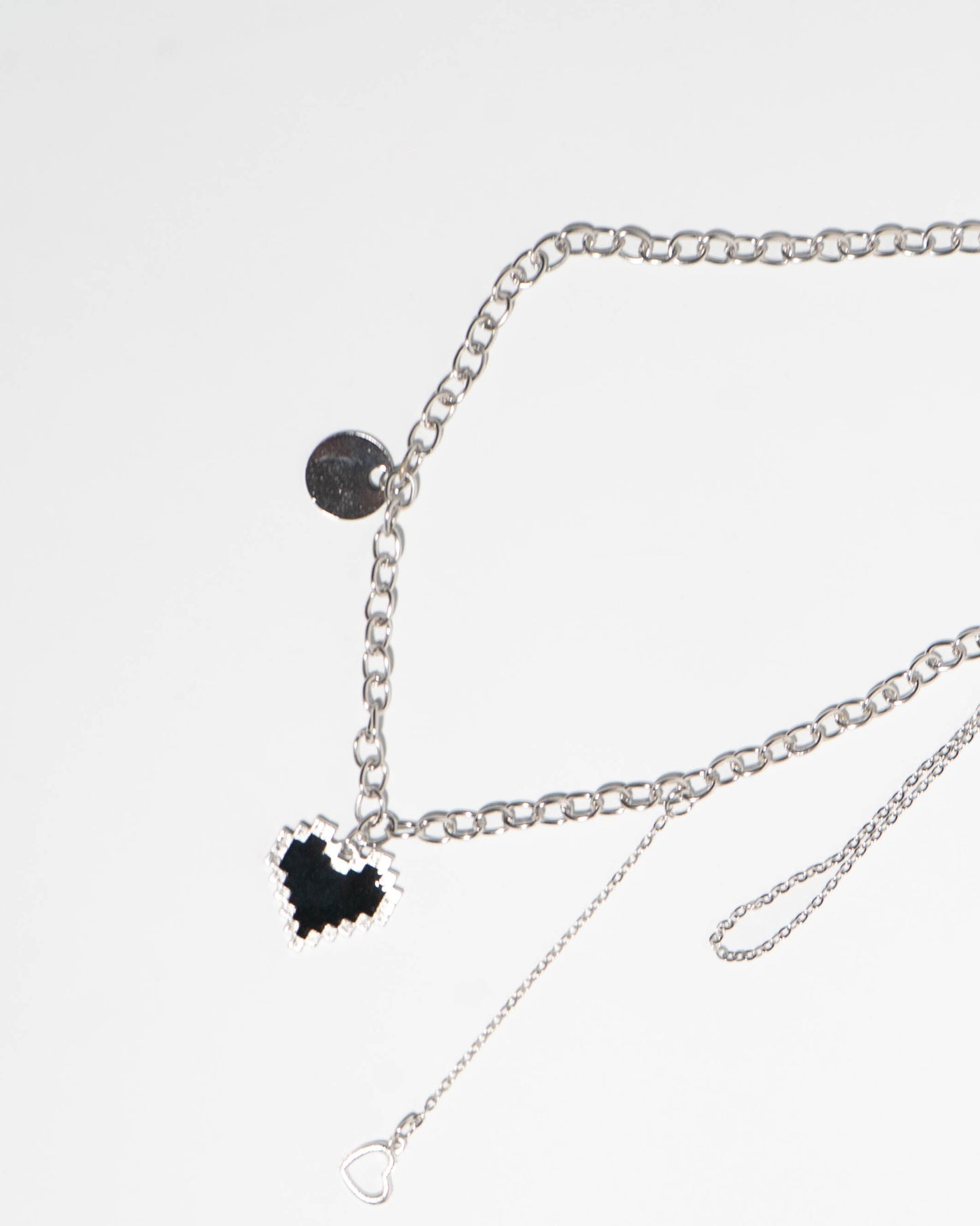 Pixel Heart Necklace – Pendant
